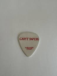 CANT SWIM Danny Rico Tour Issued Guitar Pick Plectrum Rock Plectrum Devil