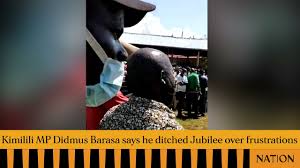 Barasa is expected to take plea of causing bodily grievous harm to musician steve kay. Kimilili Mp Didmus Barasa Says He Ditched Jubilee Over Frustrations Youtube