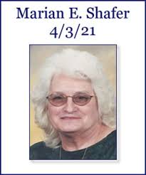 Marian Shafer Obituary April 3, 2021