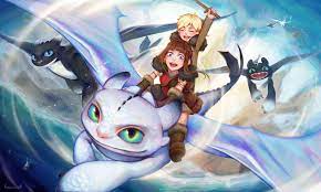 Artstation How To Train Your Dragon Fan Art Katrina Chiu How Train Your Dragon How To Train Your Dragon Httyd Art