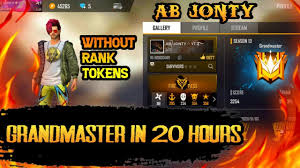 Add your names, share with friends. Pushing For Grandmaster Again Without Rank Tokens Ab Jonty Garena Freefire Battleground Youtube