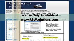 Unit to clear range rover p38 error codes. Rswsolutions