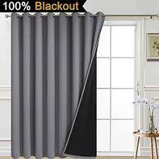 Extra Wide Blackout Curtains 100 96 Curtains Door Curtains Curtains With Blinds