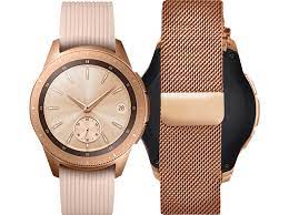 4.4 out of 5 stars. Smartwatch Samsung Galaxy Watch 42mm Premium Edition Inkl Milanaise Armband Rose Gold Smartwatch Edelstahl Silikon 215 Mm Rosegold Mediamarkt Smartwatch Rosegold Armband Rose