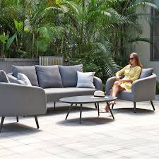 Naples aged bronze cast aluminum 30 in. Naples Sofa Garden Furniture Set Table Chair Hire Uk