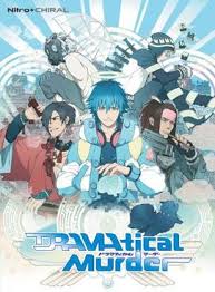 Langa kneels back onto the adjacent futon—they're basically bumping up against one another. Dramatical Murder Wikipedia