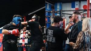 Andy Ruiz III realiza sparring frente a su padre