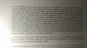 Provide a letter of invitation from your family member with your application. Uk Eea Family Permit Refusal For Lack Of Communication Evidence Expatriates Stack Exchange