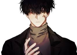 Anime boy black hair sword character art character design anime. ëª½ê¸€ On Twitter Black Hair Anime Guy Black Haired Anime Boy Anime Guys