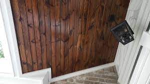 There's no stripping or heavy sanding necessary to remove the old finish! How To Lighten Dark Oil Based Wood Stain Diy Home Improvement Forum