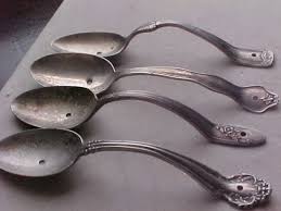Unique Drawer Pulls Silverplated Spoons Vintage 4 Of Them Sp Etsy Unique Drawer Pulls Drawer Pulls Kitchen Drawer Pulls