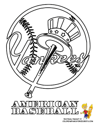 City coloring pages to download and print for free. Yankees Coloring Page Coloring Home