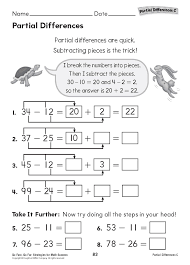 After students understand how to do 2 digit addition without needing to regroup, they can begin to practice 2 digit addition with regrouping. Partial Differences Grades K 3 Download And Print This Activity For Practice In Subtracting T Math Worksheets Math Practice Worksheets Math Fact Worksheets