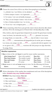 Que Te Gusta Hacer 20 Below Is Karen S After School And Weekend Calendar Based On The Calendar How Would She Describe Each Day S Activities Pdf Free Download