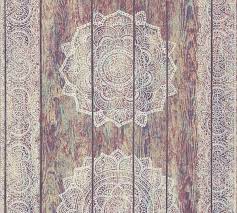 As Creation Vliestapete Boho Love Beige Rot Shabby Chic 364621 Tapete Oriental Wallpaper Boho Wallpaper Online