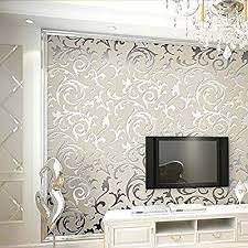 Xefeel Simple European Style Embossed Textured Pattern Wallpaper High Quality Wall Paper For Tv Living Room Living Room Tv Wallpaper Decor Living Room Bedroom