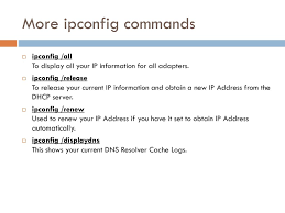 We did not find results for: Lab 1 Ipconfig Ping Commands Ppt Download
