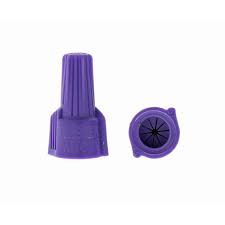 Ideal 65 Purple Twister Aluminum To Copper Wire Connector 2 Pack