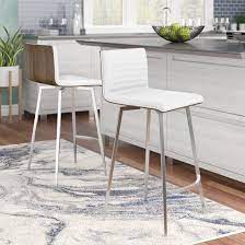 Using quality materials like leather, fabric, wood and nylon, our chairs hold up to daily use and look good doing it. Brayden Studio Itzhak Swivel 25 Counter Stool Reviews Wayfair