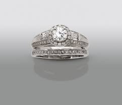 David Tutera 1 Cttw Certified Diamond Bridal Set 14kt White Gold 3 I Love White Gold D Diamond Bridal Sets My Perfect Wedding Pretty Jewellery