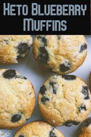 The Best Keto Blueberry Muffins Recipe Keto Blueberry Muffins Blue Berry Muffins Food