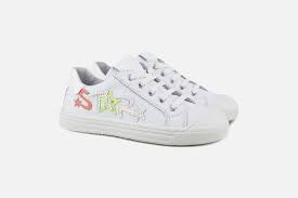 Romagnoli Antonia Star Blanc Lace Up Shoes On Labotte