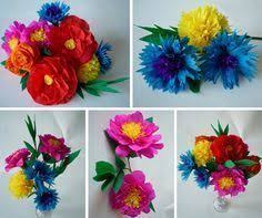 Papierblumen Ganz Einfach Und Schnell Basteln Deko Papierbluten Papierdeko Papierblumen Basteln Anleitung Papierblumen Basteln Blumen Basteln Aus Papier