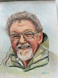 Pen and Ink Drawings of Couples from 1970s