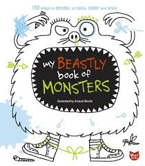 Dolls handmade art dolls doll accessories handmade toys sewing toys fabric dolls felting projects handmade. My Beastly Book Of Monsters 150 Ways To Doodle Scribble Color And Draw Boutin Arnaud 9781897349816 Amazon Com Books