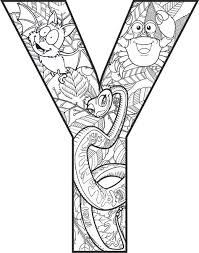 Y Harfi Mandala Calismasi 2020 Goruntuler Ile Harfler Boyama Kagidi Boyama Sayfalari