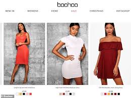 Boohoo Named And Shamed In Parliament Over Controversial 5 Dress Daily Mail Online