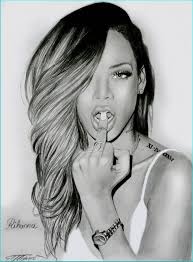 Find out more singers on printablecoloringpages.org. Drawing Rihanna Profile Picture Novocom Top