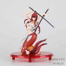 Click To Buy J G Chen Anime Fairy Tail Elza Scarlet Pvc Action Figure Collectible Model Toy 7 18cm Fairy Tail Erza Scarlet Fairy Tail Fairy Tail Figures