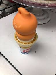 Pumpkin Who? Dairy Queen Is Selling A Bright Blue Cotton Candy Dipped Cone