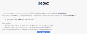 Coinbase is a secure platform that makes it easy to buy, sell, and store cryptocurrency like bitcoin, ethereum, and more. Coinbase Is Killing Gdax To Make Way For Coinbase Pro Bitcoin