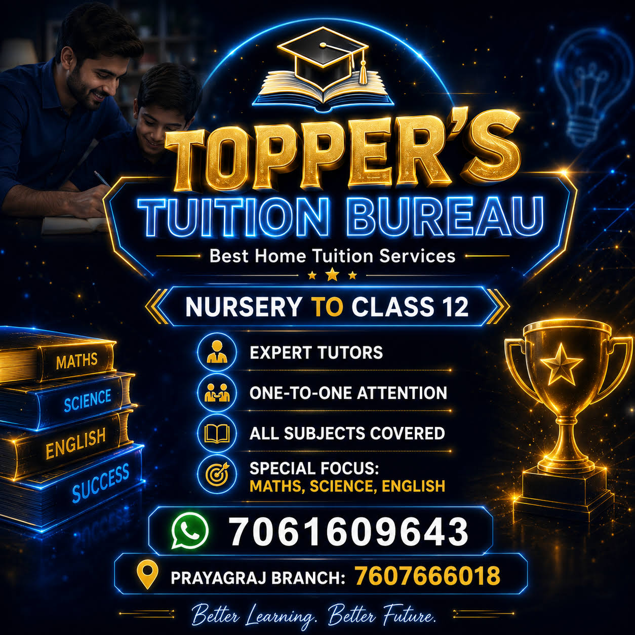Home tuition for nursery to 12th product image
