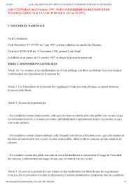 Par mathilde larrère, maîtresse de conférence à le comptage des foules et des bris de vitrine, finalement performatif sur la forme et la fréquentation des manifestations, ne doit pas faire écran au cœur de la protestation ou. Https Www Rightofassembly Info Assets Downloads Loi De 1997 Sur Les Manifestations Pdf