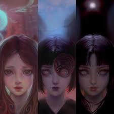 Snanna tomie junji ito tapestry wall hanging, tapestries wall blanket wall art for living room bedroom home decor 60 x 51 inch. Artstation Junji Ito Girls Molly Moore