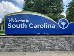 Welcome to south carolina sign at he state border. Breaktime At The South Carolina Welcome Center For Bill Lewis Of Vero Beach Florida Picture Of Landrum South Carolina Tripadvisor