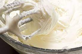 Learn how to make homemade whipped cream with only 2 ingredients! Whipped Cream Frosting Recipes Cdkitchen