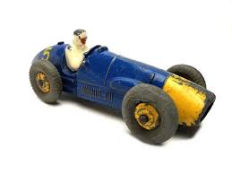 The model comes in blue and has yellow racing no '5' decals. 1950s Vintage Dinky 234 Ferrari Racing Car Toy Collectible England Ferrari Racing Toy Collection Toy Car