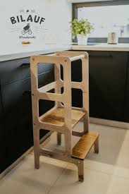 Kitchen Helper Learning Tower Toddler Safety Stool Etsy Learning Tower Toddler Chair Diy Stool