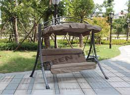 The cushion is some 15cm deep, and we don't think you will find a more comfortable. Best Selling Outdoor Garden Furniture 3 Seater Hanging Swing Chair China Swing Garden Swing Made In China Com