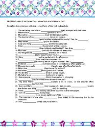 Positive present progressive tense is s + to be + v1+ing. 7525 Present Simple Affirmative Negative Interrogative