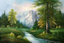 klasicka horska krajina oil painting landscape fantasy art landscapes mountain landscape