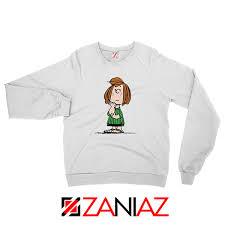 Based on the first world of the same name in the peanuts movie: Peppermint Patty Sweatshirt Comic Strip Peanuts Sweaters Zaniaz Com