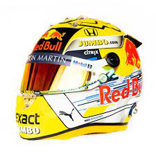 Red bull says it approved of max verstappen's decision to swap helmet supplier to schuberth despite its rb15 2019 formula 1 car being created around an arai design. Jens Munser Designs On Twitter Max Verstappen S Special Yellow Jumbo Helmet For The 2019 Austrian Gp Redbullracing