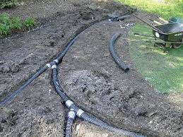 Pin By Evergreen Turf On Backyard Landscaping Drainage Solutions Yard Drain Backyard Drainage