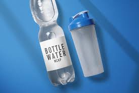 Download Bottle Water And Shaker Mockup Free Mockup Download