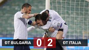 7:45pm, thursday 2nd september 2021. Results Bulgaria Versus Italy Perfect Start